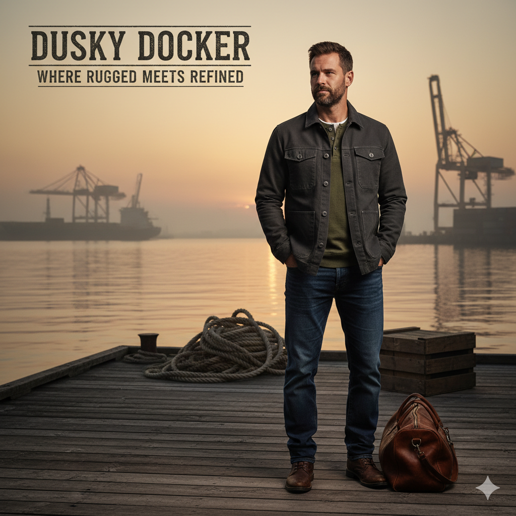 Dusky Docker: Where Rugged Meets Refined
